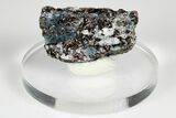 Blue Kyanite & Garnet in Biotite-Quartz Schist - Russia #178926-1